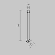 ������� ������ ��� ������� �������� ������� Maytoni Outdoor Elasity IP (������ ������� ����), �����