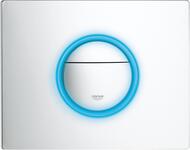 Клавиша смыва для унитаза Grohe Nova Cosmopolitan Light 38809000 хром, с подсветкой