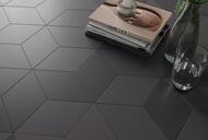 Керамогранитная плитка Wow Flow Diamond Black (139х239,5) черная 117355  (кв.м.)