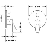  Duravit B.1     ,    B15210012010