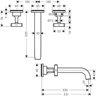  Axor Citterio E 36107000  , 220 , , 3 , 