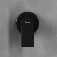 Смеситель Damixa Apollo для душа, однозахватный, встраиваемый в стену, черный 477500300