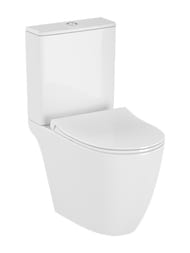 Унитаз-компакт Vitra Sento Open-Back 360х650 с сиденьем,антибакт. покр.,безободк.9830B003-7204