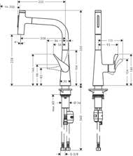 ��������� Hansgrohe Metris Select M71 ��� ����� 240 �������� ��� ���� 73822000