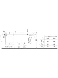    Duravit L-Cube 320400477 1 ,   LC582002222