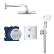 Душевая система Grohe Grohtherm 34729000 термостат, ручной и верхний 210 душ, хром