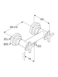 ��������� KLUDI Nova Fonte Classic ��� ����, �������������, ���� 207100520