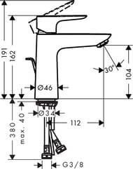  Hansgrohe Talis E 71710670     , 110,  