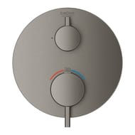 Смеситель Grohe Atrio 24134AL3 термостат для душа, переключатель на 1 положение, внешняя ч, графит матовый