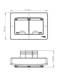 ������� Systeme Electric BL�NC� �������, IP44 � ������. �� �������� � ����. 16� 250� ��� BLNRS441127