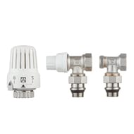 Комплект терморегулирующего оборудования для радиатора VALTEC угловой 1/2" VT.045.N.04