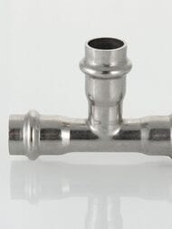 Пресс тройник VALTEC 22х22х22, нерж. сталь VTi.931.I.222222