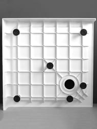     CEZARES (800x800150)  TRAY-SMC-A-80-550-150-W 