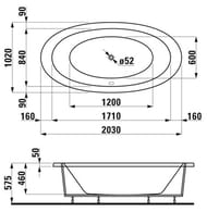  LAUFEN ILBAGNOALESSI ONE 2.4397.0.000.000.1 (20301020575) , 