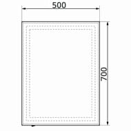 ������� ��������� ������ ���� (500�700) � LED ���������� 6000� � ������������ ������������