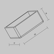 �������� ��� ������������ ����������� Maytoni Outdoor Elasity IP (������ ������� ����) 2 ��., �����