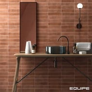 Керамогранитная плитка EQUIPE ARGILE COTTO (60х246) оранжевая, 27564 (кв.м.)