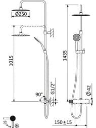 ������� ������� Cezares LEAF-CDA-25-L-01 � ������� � ������ �����, ��� ������, �������������, ����