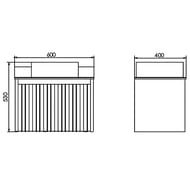 ����� COMFORTY �������-60 (600�530�400) ���������, � ���������,�����������,����� ���. 00-00012272