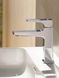 Смеситель Hansgrohe Metropol 74500000 на раковину с клапаном клик-клак, излив 100 мм, ручка-петля — изображение 2
