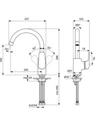    Ideal Standard CERAFLEX ,  , :  B1727AA