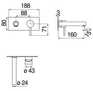 ��������� NOBILI LIVE ��� ��������, ������������, ������� �����, ����� 160��, ����� ��� LV00498WM