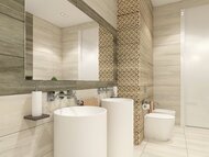 Плитка настенная Trend Madera Plata Rect (250х750) серая (кв.м.) — изображение 2