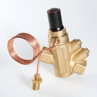 Регулятор перепада давления VALTEC 1" 5-50 кПа, регулируемый, автоматический, VT.043.G.0601