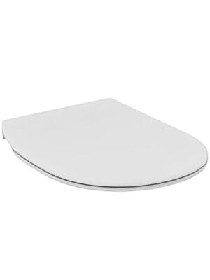 Тонкое сиденье с крышкой для унитаза Ideal Standard CONNECT с микролифтом  E772401 белое