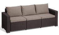 ����� KETER CALIFORNIA 3 SOFA (199x68x72), ���������-�������