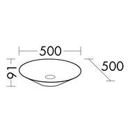 ���������� Burgbad Sys30 500�500�91 ���������, ���. ������, � ������ ��������, ����� MWGU050C0001