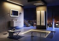 �������� Aqwella Malaga 1200 Duet (1220��450), 2 ����, ����� Mal.12.04.D