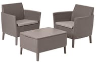 �������� ������ KETER SALEMO BALCONY SET (75x66,5�76), 2 ������+����, �������� - �����