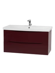 ����� ��� �������� BelBagno MARINO-CER-1000-2C-SO-BRDL-P (964x440x500) ���������, 2 ��.,Bordo Lucido