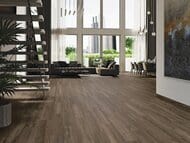 Керамогранитная плитка Baldocer Liverpool Teak Rect (200х1200) коричневая (кв.м.)