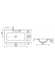 �������� ��������� Ceramicanova Grace CN7012MC 810�457�137 �������������, ����: �������� �������