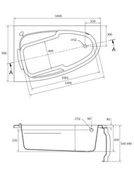����� ��������� Cersanit JOANNA (1400�900�430) �����, ����� 63334