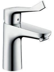 Смеситель Hansgrohe Focus 31915 для умывальника с фикс. изливом, без дон. клапана, длинная рукоятка — миниатюра 1