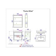 ����� ��� ���������� Aqwella City (600x590x380) ���������, ����: ��� ��������� CI0106DK