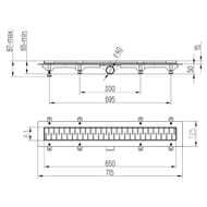   Paini Medium L=650  D40,  , CH650M