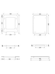 ������� ��� ������� Alice Hide 355�460�34 � �����������, ��������� ����, ����� �����. MC3101SQS