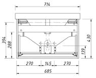 ����� ��� �������� Caprigo Ponza-A 70 (714�472�465) ���������, �����, ����� ����, 1 ��. 13511F-�231