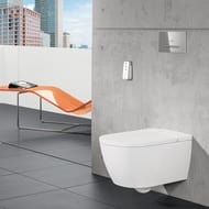 Унитаз-биде Villeroy&Boch ViClean-I100 V0E1 00 R1 подвесной, безободковый, с сиденьем и пультом