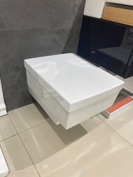 Уценка! Унитаз подвесной Jacob Delafon TERRACE (550х380х410) сиденье с микролифтом, цвет: белый
