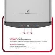 ARISTON VELIS ABSE VLS PRO INOX PW 100 ��������������� ������������� (1256�511�275) 1500/2500��