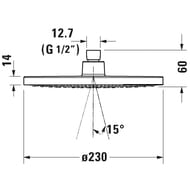   Duravit UV0660017010 1 ,  24 /., /