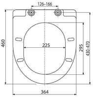 Сиденье для унитаза ALCAPLAST A66 softclose