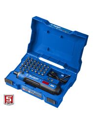 Отвертка аккумуляторная ЗУБР ZUBR GO 4 Vmax, 33 биты, кейс, PSD-4S — изображение 7