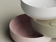 Раковина накладная Ceramicanova Element 390х390х120 круглая, без перелива, белый CN6022