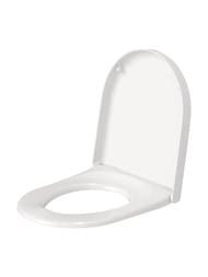 Сиденье для унитаза DURAVIT STARCK 3 с плавным закрыванием, петли нерж.сталь, цвет: белый 0063890094